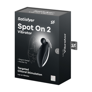 Svart Vibrator Klitorisstimulering - 12 Vibrationer