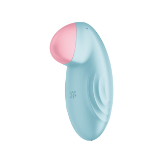 Appstyrd Vibrator, Ljusblå Punktformad, Bluetooth, Vattentät