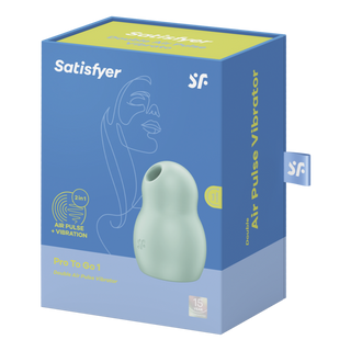 Dubbel Luftpulsvibrator - 11 Lägen, 12 Vibrationer - Mint