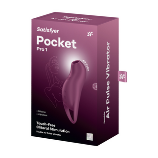Pocket Pro 1 Lila: Tryckvågor, Vibrationer & 12 Program