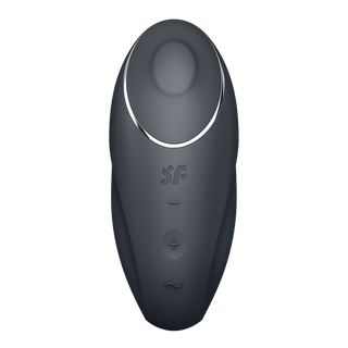 Vibrator Grå: Dubbelverkande, 11 lägen, Tappning & Vibration