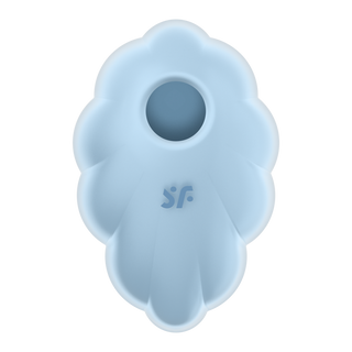 Blå Tryckvågsvibrator med Luftpuls & Vibrationer