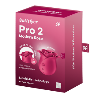 Tryckvågor Vibrator Rosé - Liquid Air & 11 Lägen