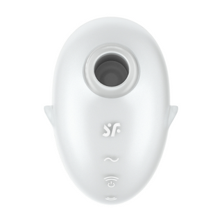 Lufttrycksvibrator Vit, 12 Program, Tryckvåg & Vibration