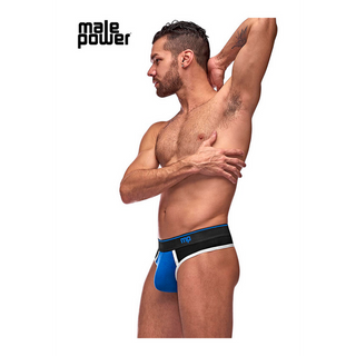 Panel Tanga - S/M - Blå Sportig Modell:

Blå Sport Tanga S/M med Panel & Detaljer