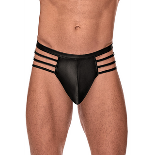 Stringtrosa Svart Cage – Stödjande Tanga S/M
