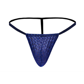 Trosor Marinblå One Size Justerbar G-string