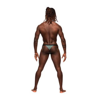Micro V Tanga - S/M - Jade
Jade Micro V Tanga, S/M, Utskuren Design