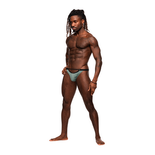 Micro V Tanga - S/M - Jade
Jade Micro V Tanga, S/M, Utskuren Design