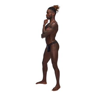 Bikini Brief Tunn Resår Onyxdetalj - M