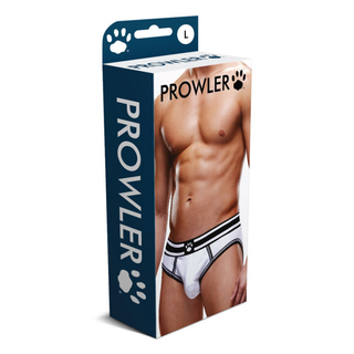 Trosa Open Brief Vit/Svart - XS, Polyester/Spandex