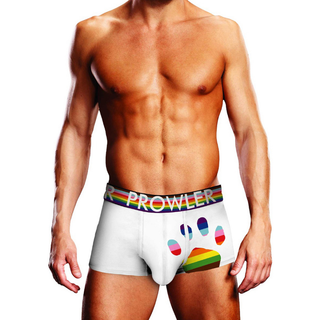 Boxerkalsong Vit Paw Print Stor