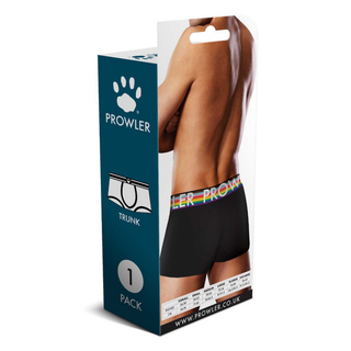 Svart Trunk med Paw Print - Storlek L