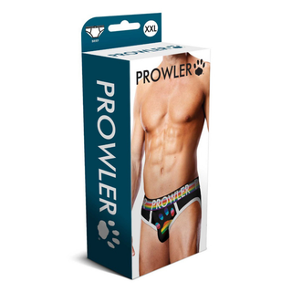 Briefs med Tassavtryck XXL Svart