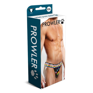 Jockstrap XXL Svart med Pride-band