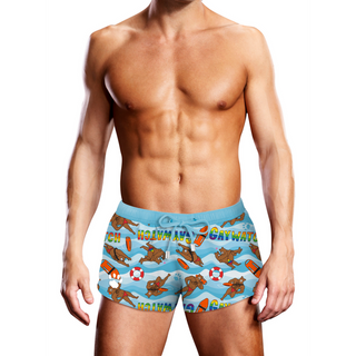 Badbyxor Gaywatch Bears - L, Blå Havsbakgrund
Blå Badbyxor Björnar - Havsbakgrund, Strl L