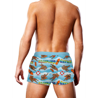 Badbyxor Gaywatch Bears - L, Blå Havsbakgrund
Blå Badbyxor Björnar - Havsbakgrund, Strl L
