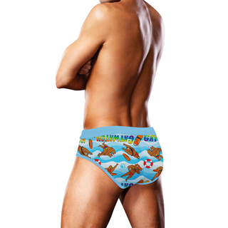 Badbyxa Gaywatch Bears XL - Figursydd Baddräkt