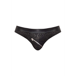 Zip Bikini: Diagonal Dragkedja, Semi-Transparent Trosa -> Bikini Trosa Dragkedja, Semi-Transparent