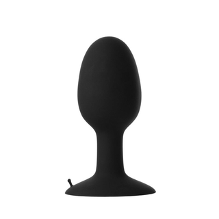 Viktad Butt Plug - Stor, Oscillerande 14 cm