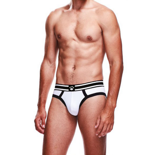 Briefs XXL Vit/Svart - Bekväm Passform