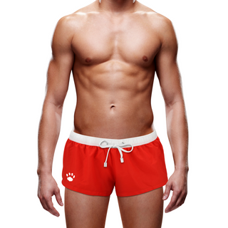 Badbyxor Röda S Simshorts Polyester