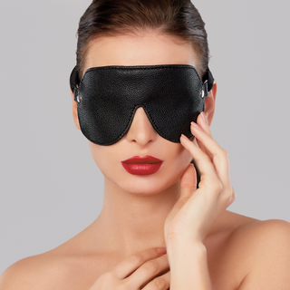 Svart Maskeradmask - One Size - Bindband