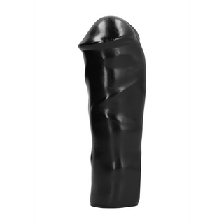 Svart Rak Slät Dildo 8/20 cm