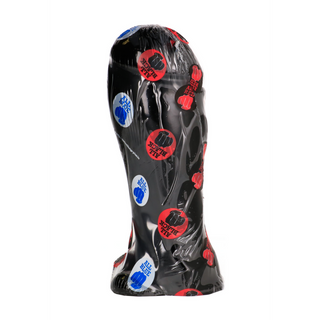 Svart Dildo PVC 22 cm - Realistisk och Solid