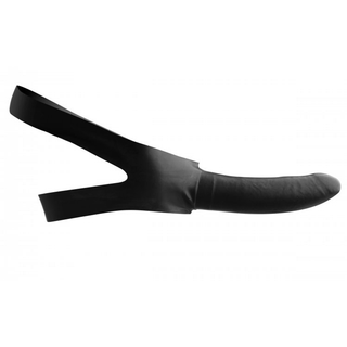 Strap-On Gag med Dildo - Latex, Mun/Haka:

Latex Strap-On Gag med Dildo – Mun & Haka