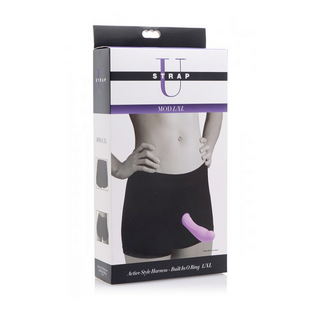 Strap-on Sele Boxer L/XL med O-ring, Dildo Harness