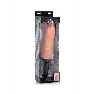 Onslaught XL Dildo Thruster - 22cm, Vibrerande, Stötar