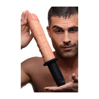 Onslaught XL Dildo Thruster - 22cm, Vibrerande, Stötar