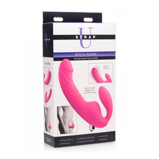 Vibrerande Silikon Strap-On – Dubbel Stimulation för Par