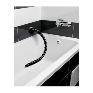 Lång Dildo 18/46cm, Flexibel Sugpropp, PVC