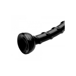 Lång Dildo 18/46cm, Flexibel Sugpropp, PVC