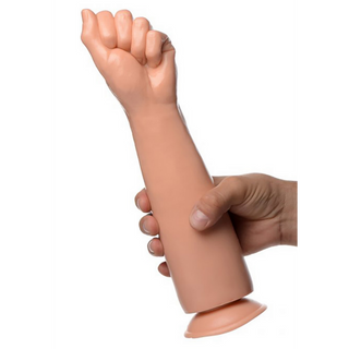 Realistisk Fistingdildo - Sugkopp, Anal/Vaginal, Knuten Näve
