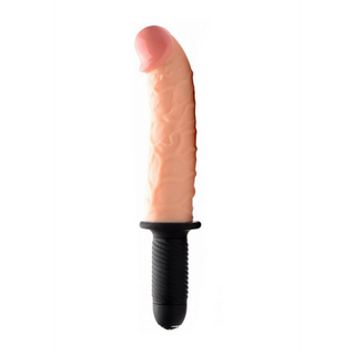 Vibrerande Dildo - Stötande, Böjd, 10 Mönster, 3 Hastigheter
