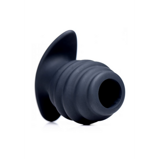 Räfflad Analtunnel - Silikon Butt Plug, 3 Storlekar