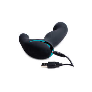 Roterande Vibrerande Prostatastimulator Dubbelverkande