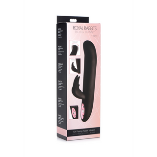 Flexibel Kanin Vibrator - Klitoris & G-Punkt Stimulation