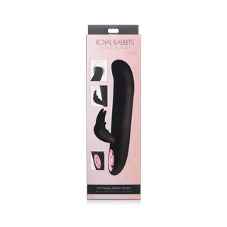 Flexibel Kanin Vibrator - Klitoris & G-Punkt Stimulation