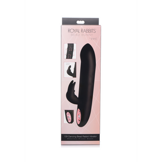 Vibrerande Kanin Vibrator Dubbel, 3 Hastigheter + 7 Lägen
