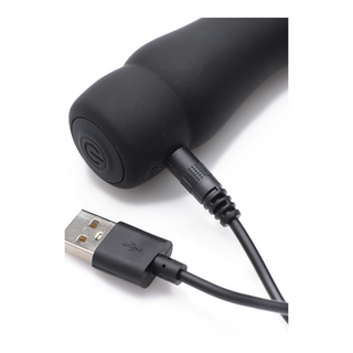 Vibrerande Penishuvud Kittlare, Ljud & USB-Uppladdningsbar