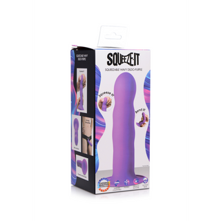 Vågformad Dildo - Sugpropp, Flexibel, Stimulerande