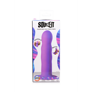 Vågformad Dildo - Sugpropp, Flexibel, Stimulerande