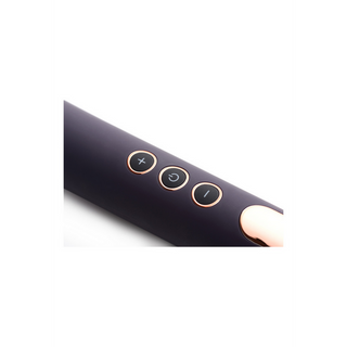 Silikon Massageapparat, 5 Intensitet, 10 Mönster, Svart