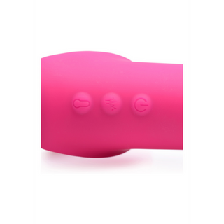 Dubbel Vibrerande Dildo Uppblåsbar Fjärrkontroll