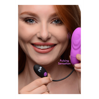 Pulserande Uppladdningsbar Vibrator - Silikon, 7 Lägen