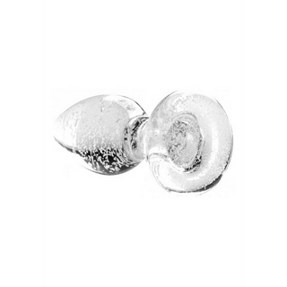 Självlysande Analplugg Glas, Medium